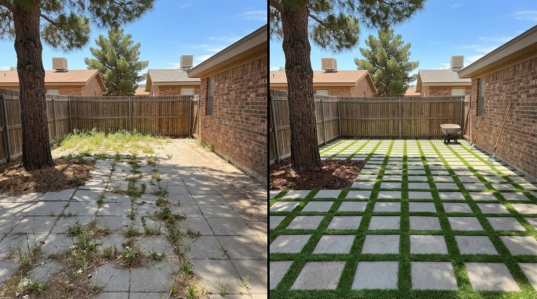 Result artificial grass installation in Odessa - Odessa Artificial Grass Installation